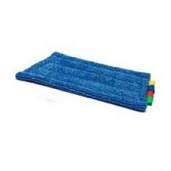 Onderhoudsmiddelen: Microvezel vlakmop los 45 cm t.b.v. vloerwisset (Blauw)